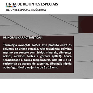 Rejuntamento antiácido Rejuntamento antiácido